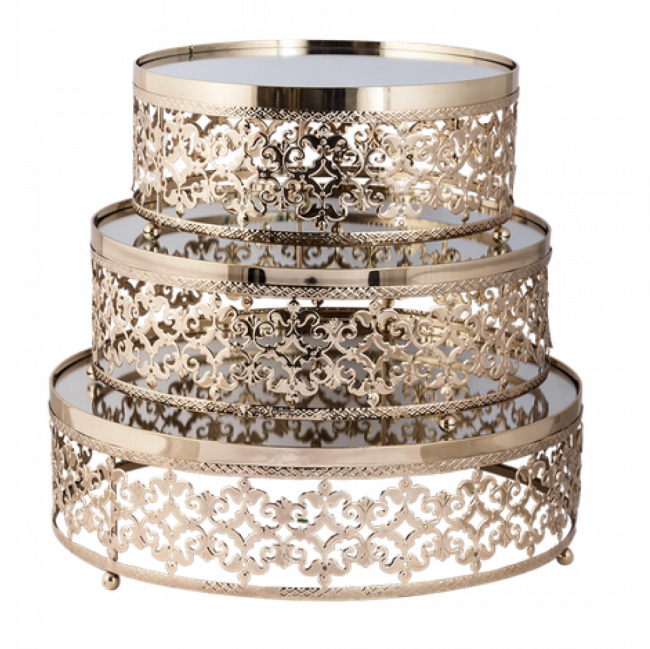 Trio de Base Dynamic  Dourada  Med. D. 30x11
