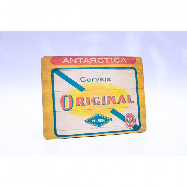 PLACA CERVEJA ORIGINAL LOGO 38X29