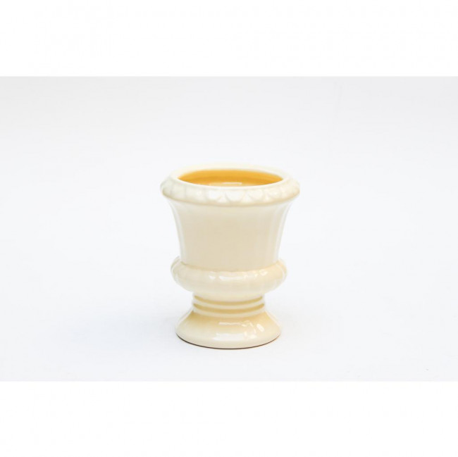 VASO CERAMICA PROVENCAL AMARELO CLARO 16X20