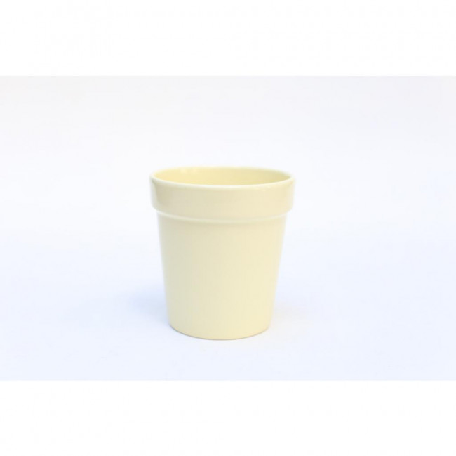 VASO CANELADO SIL AMARELO CL 14X15