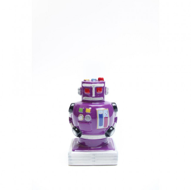 ROBO ROXO BOTOES COLORIDOS CERAMICA 15X9