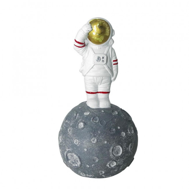 ASTRONAUTA EM PÉ NA LUA 17,5X14X8