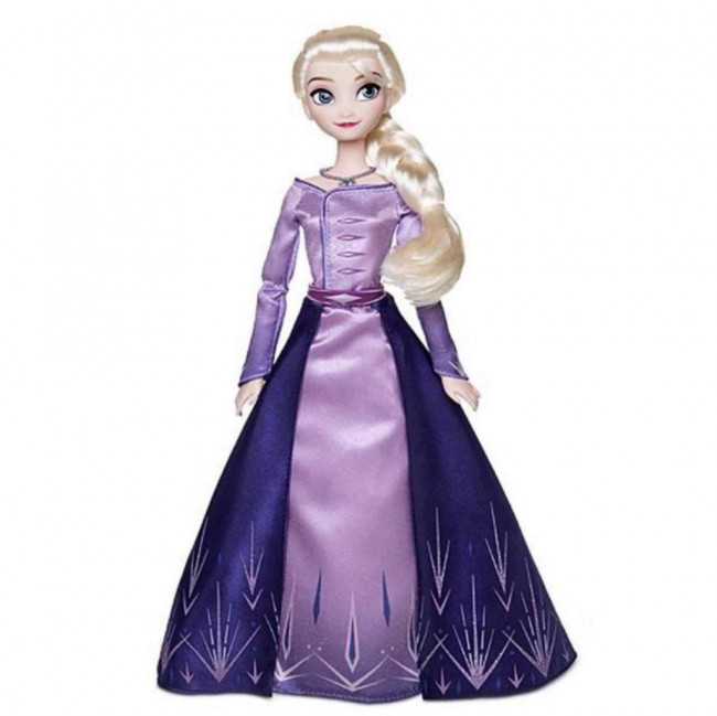 ELSA DE ARENDELLE VESTIDO LILAS 30 CM