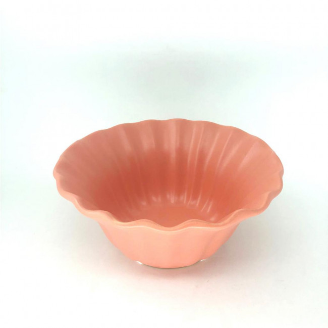 BOWL CORAL ONDAS SIL 10X22