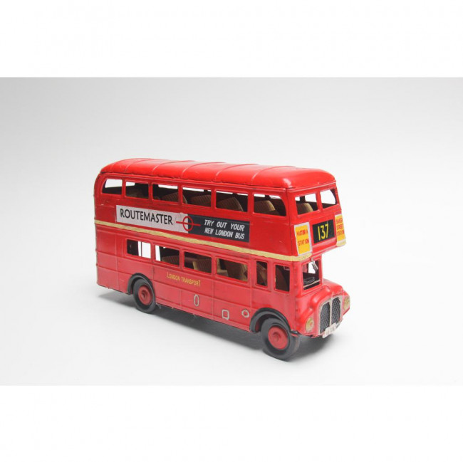 ONIBUS LONDRES ROUTEMASTER VERM G RG18X30