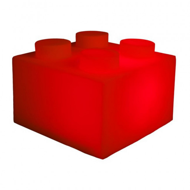 LUMINOSO LEGO VERMELHO 20X20 - necessita tomada