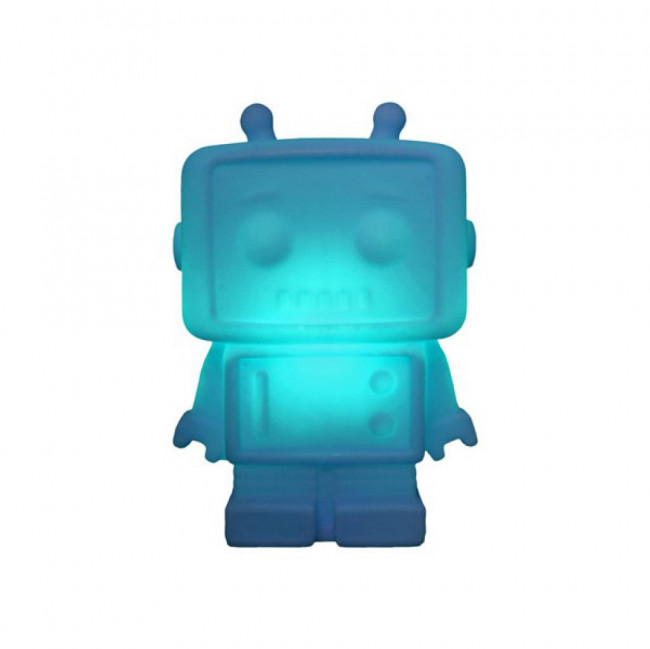 LUMINARIA ROBO AZUL TOMADA 32X20