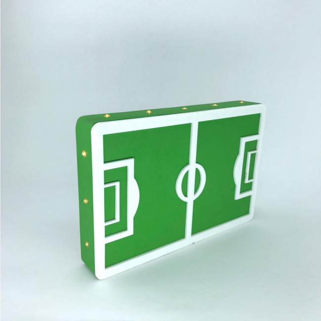 LUMINOSO CAMPO DE FUTEBOL 20X12