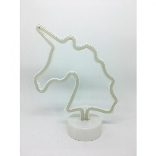 LUMINOSO NEON UNICORNIO 30CM