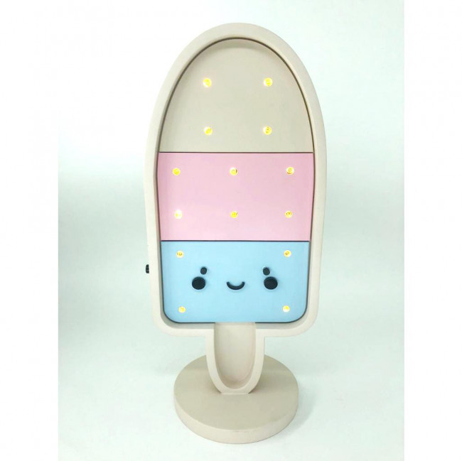 LUMINOSO SORVETE COM CARINHA 33X15