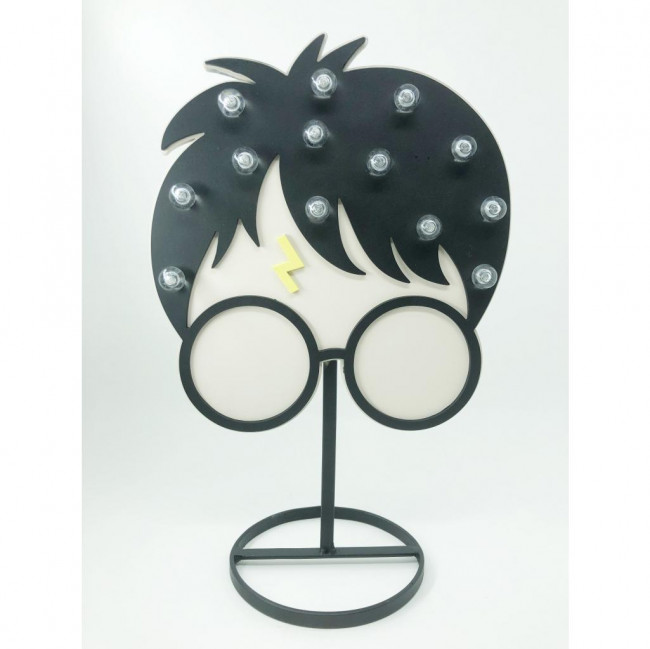 LUMINOSO HARRY POTTER COM PEDESTAL