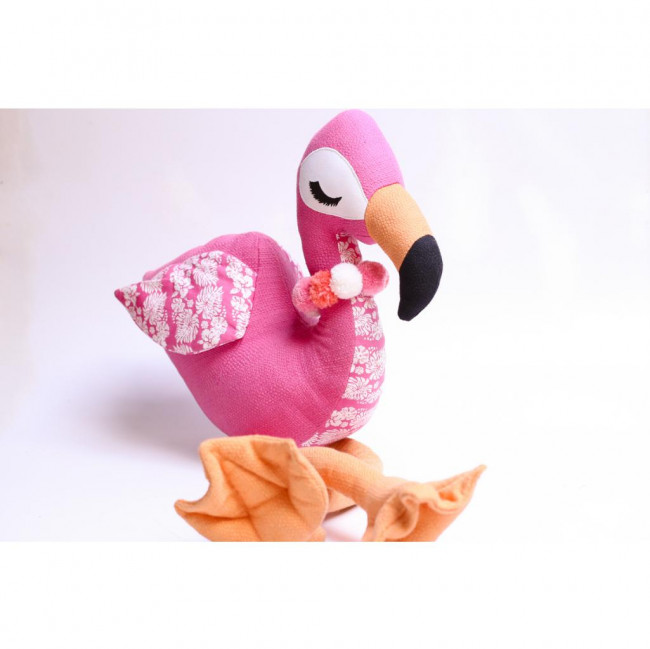 FLAMINGO TECIDO ROSA GIO 110X35