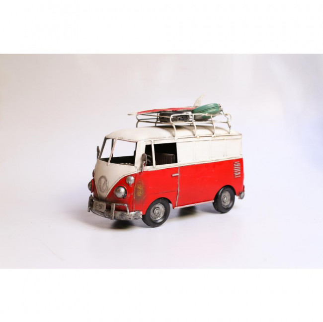 KOMBI SURF VERMELHA/BRANCA 20X31