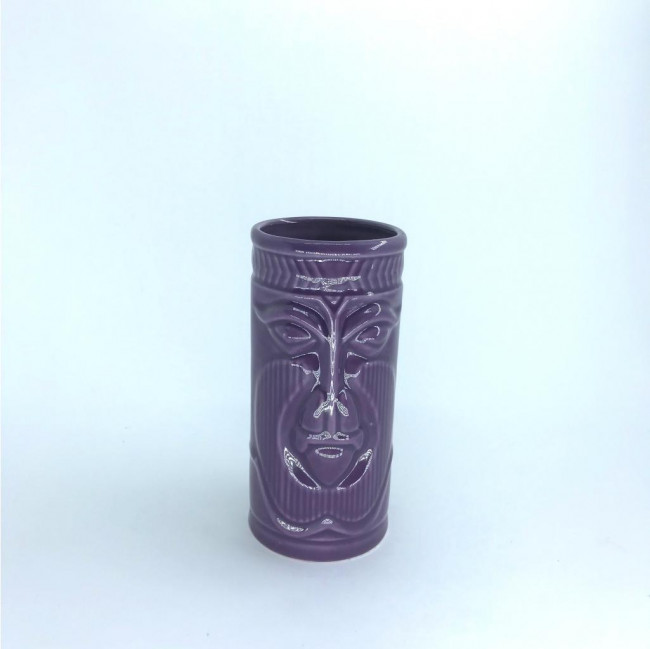 VASO TIKI ROXO 14X6