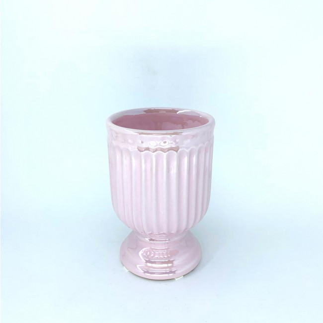 VASO ROSA PEROLIZADO P 10X16