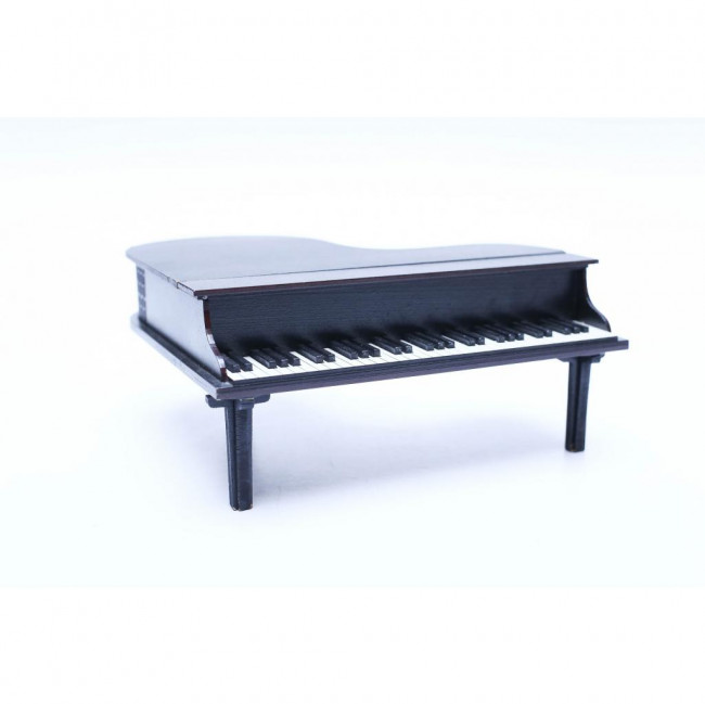 PIANO DECORATIVO PRETO 25X11