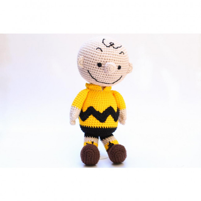 CHARLIE BROWN CROCHE 50X20