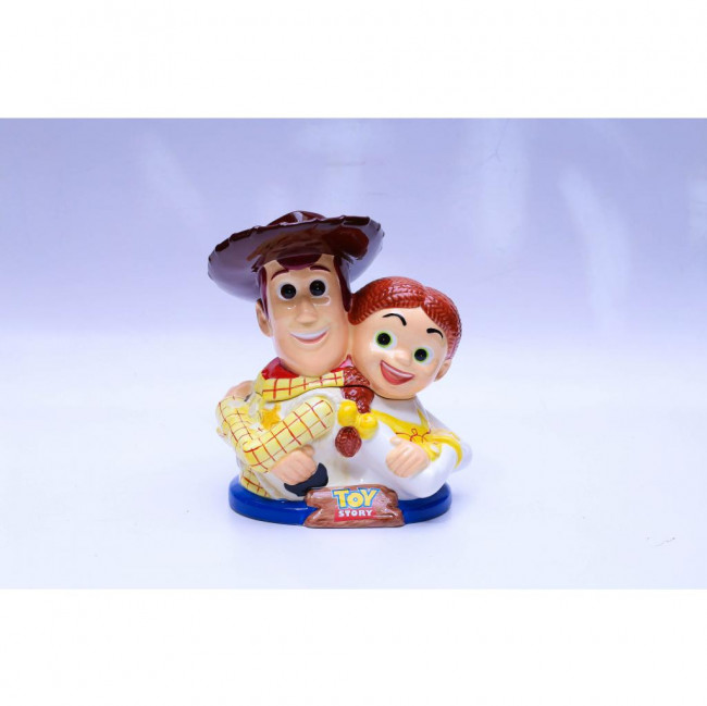 WOODY E JESSY COOKIE JAR CERAMICA 30X24