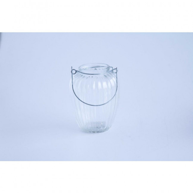 VASO BOJO VIDRO TRANSPARENTE CR M