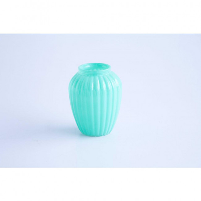 VASO BOJO VIDRO VERDE CR M