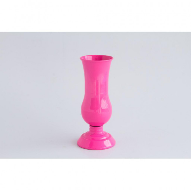 VASO METAL PINK 26X9