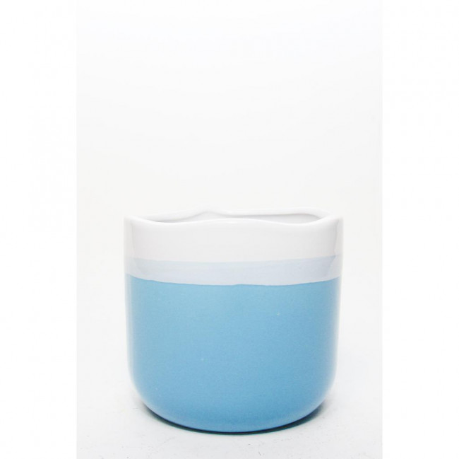 CACHEPOT POP AZUL G 12X13