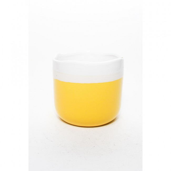 CACHEPOT POP AMARELO G 12X13