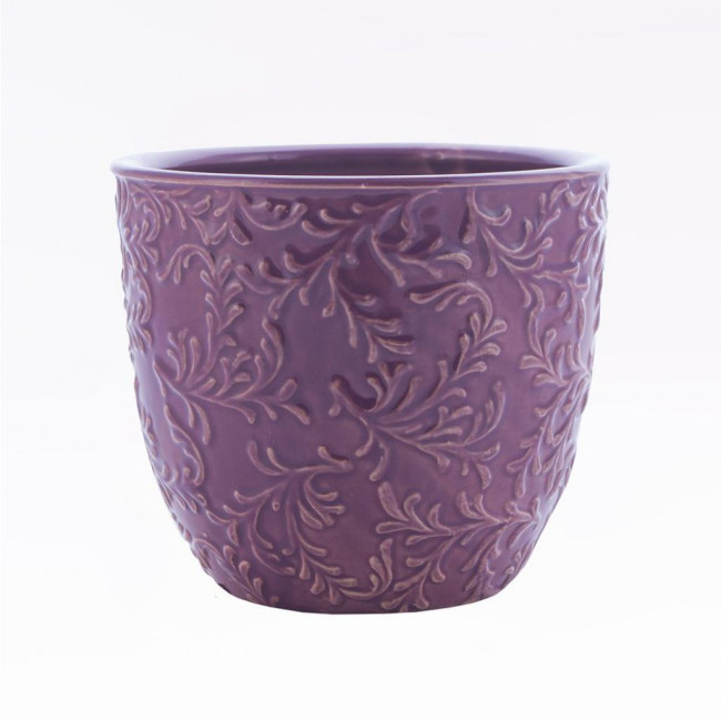 CACHEPOT ROXO ANTIGO RAMOS 13X16