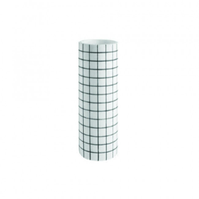 LVS384 VASO GRID LONGO CIMENTO BRANCO G 9,5X28H