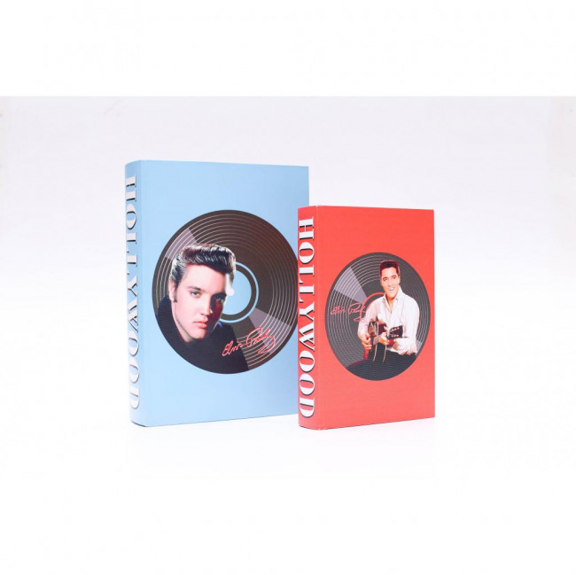 LIVRO CAIXA CJ2 ELVIS M 0,30X0,21 / P 0,16X