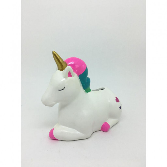 UNICORNIO DEITADO CORAÇÃO/ESTRELA 17X15