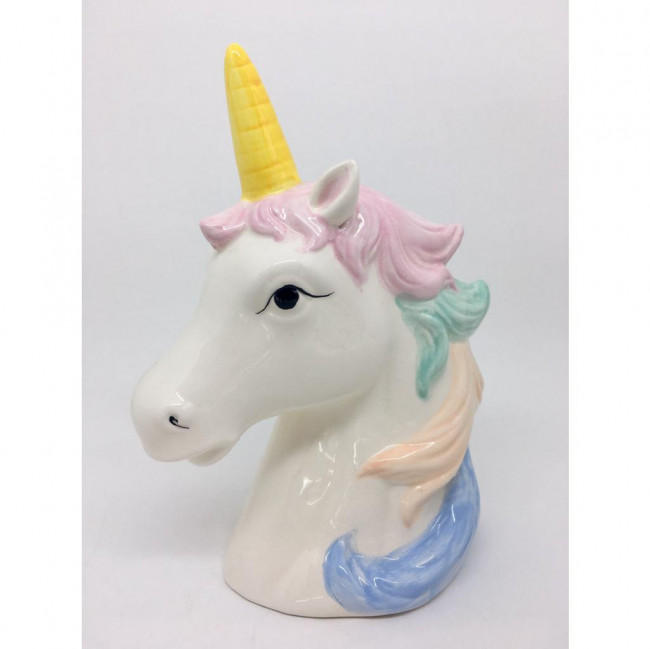 BUSTO UNICORNIO CANDY COLOR 26X10