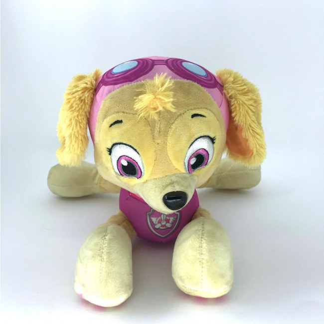 SKYE GRANDE DEIATADA PLUSH PATRULHA CANINA 30CM