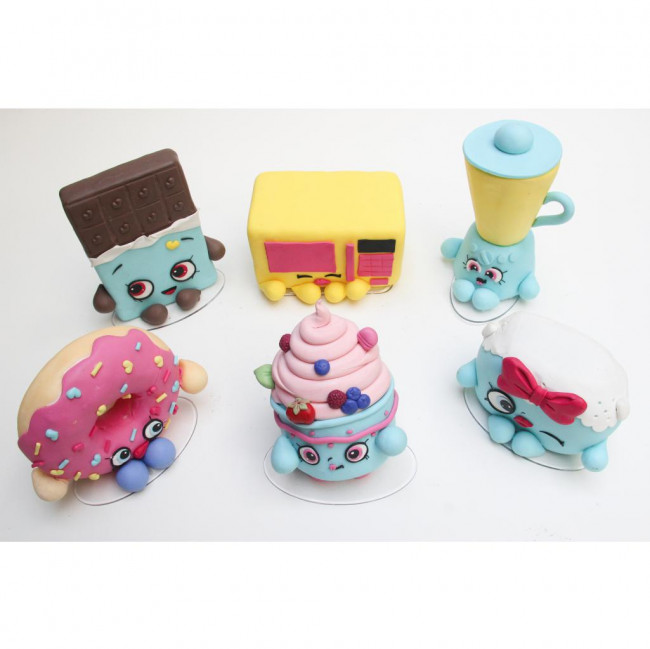 SHOPKINS BISCUIT CONJUNTO C/7