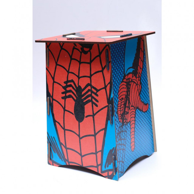 BANQUETA HOMEM ARANHA 43X29X29