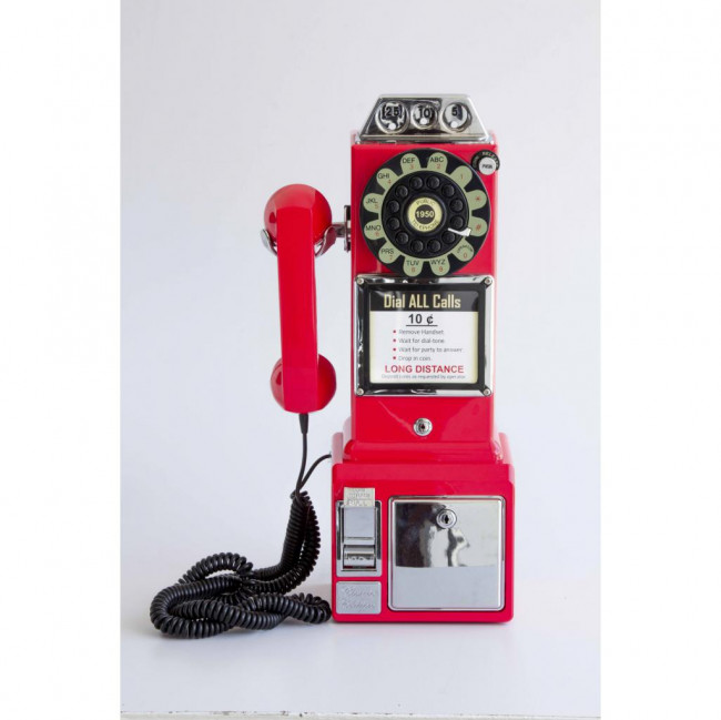 TELEFONE VERMELHO RETRO G