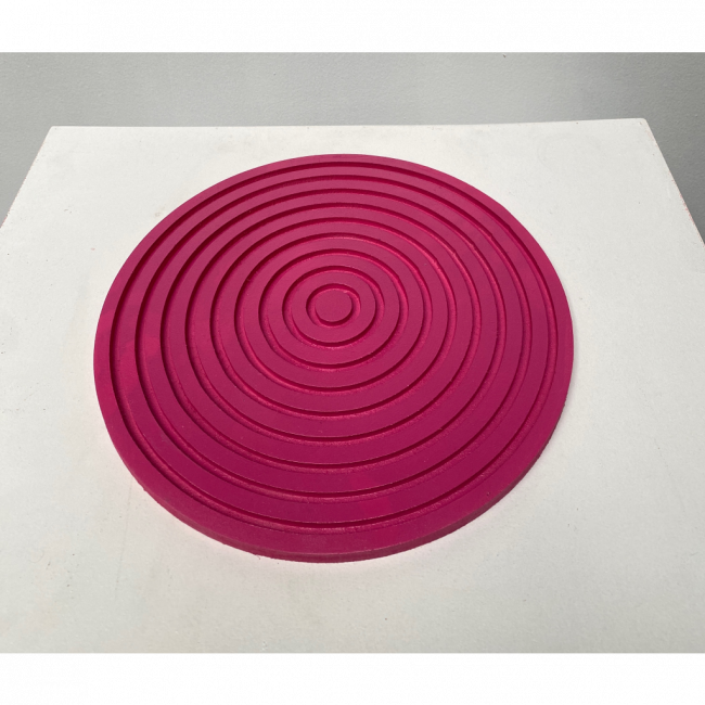 BANDEJA ESPIRAL CIRCULAR PINK