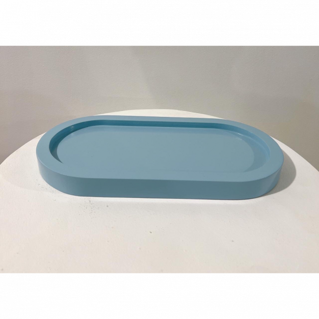 BANDEJA SLIM 30X15 - AZUL CELESTE