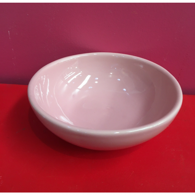 BOWl CERAMICA ROSA 16X5