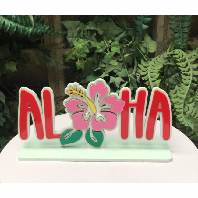 PLACA ALOHA
