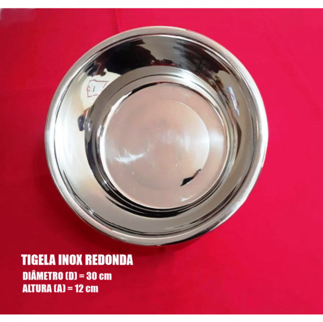 Tigela/Saladeira/Bacia Inox