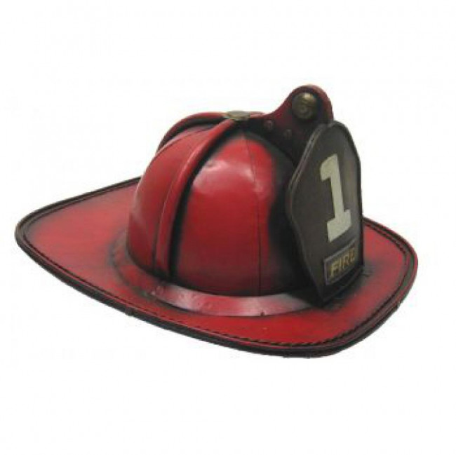 Capacete de Bombeiro Vermelho P