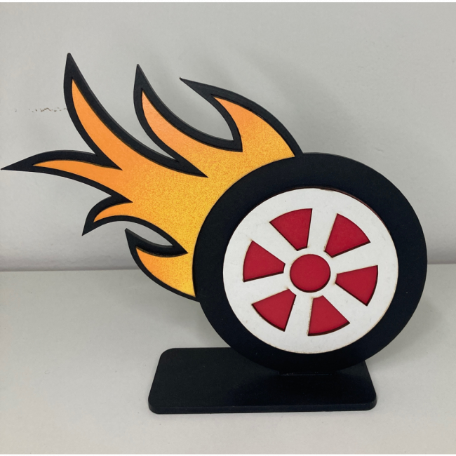 RODA HOT WHEELS  MDF