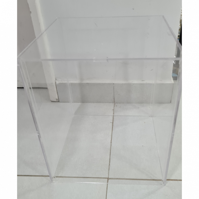 CUBO ACRÍLICO TRANSPARENTE PEQUENO