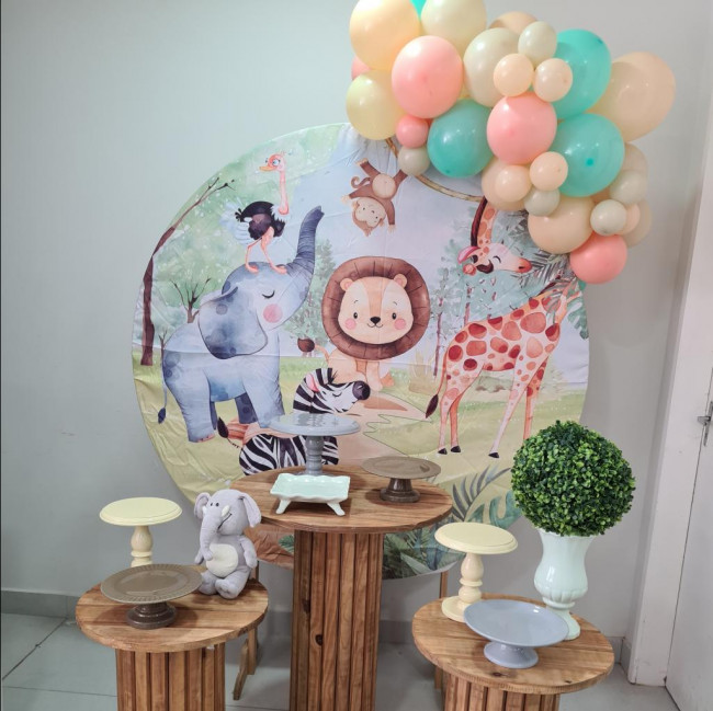 DECORAÇÃO SAFARI BABY