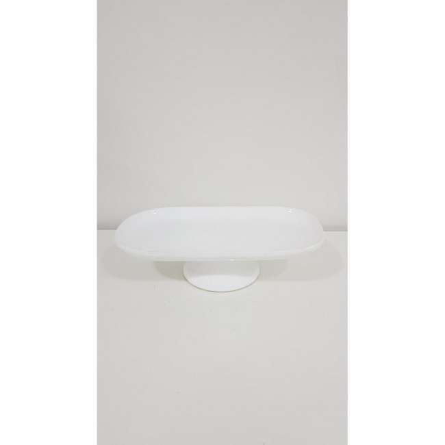 SUPORTE OVAL ALTO BRANCO