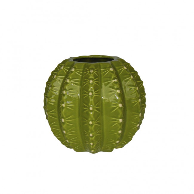 Cacto Cerâm Verde Pistache 17cm