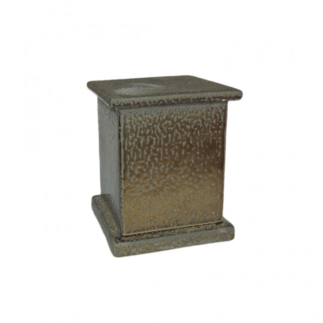 Pedestal Cerâm Chumbo 15x19cm