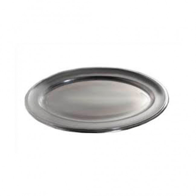 Bandeja Inox Oval 40cm