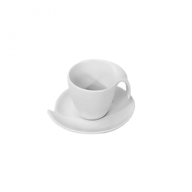 Xícara Porcelana C/ Pires 75ml Café Importada